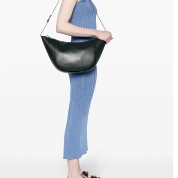 WANDLER MAGGIE Black Leather Shoulder Bag - Picture 11 of 11